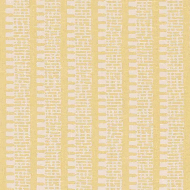 Schumacher 176132 Kiosk Straw fabric swatch
