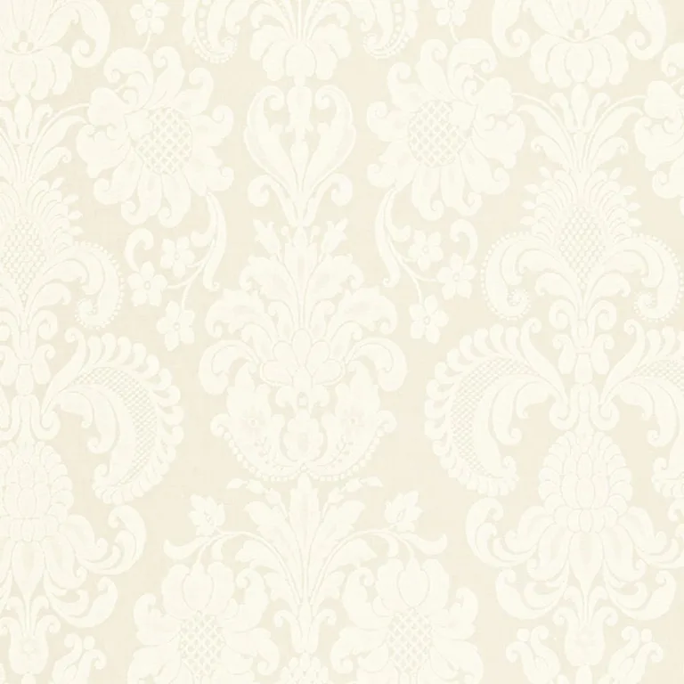 Schumacher 66371 Kirkmicha Jacquard Sheer Ecru fabric swatch
