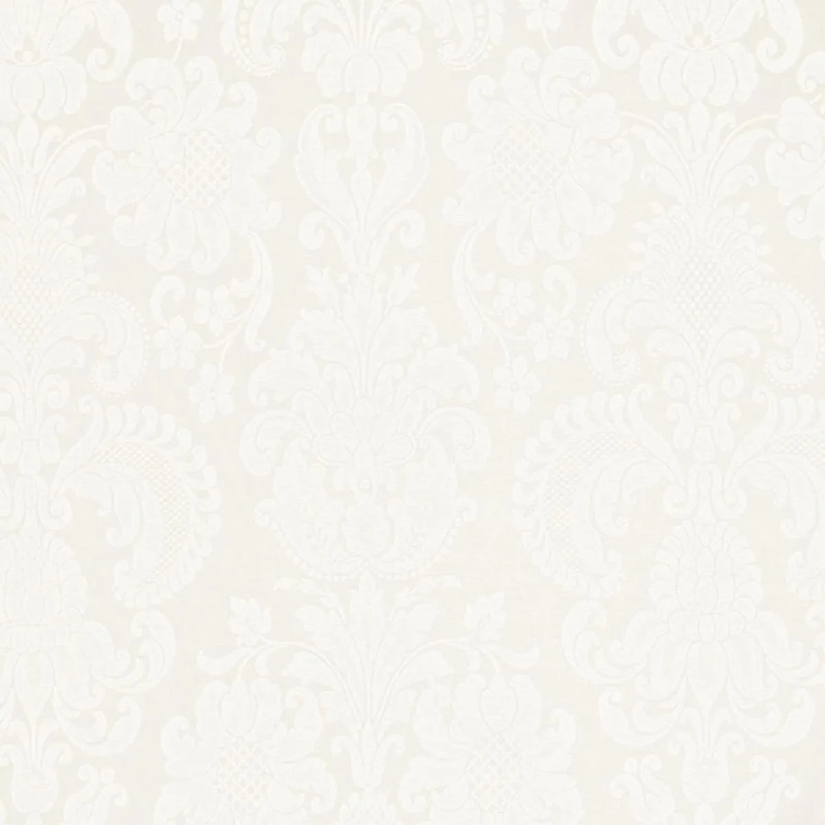 Schumacher 66370 Kirkmicha Jacquard Sheer Ivory fabric swatch