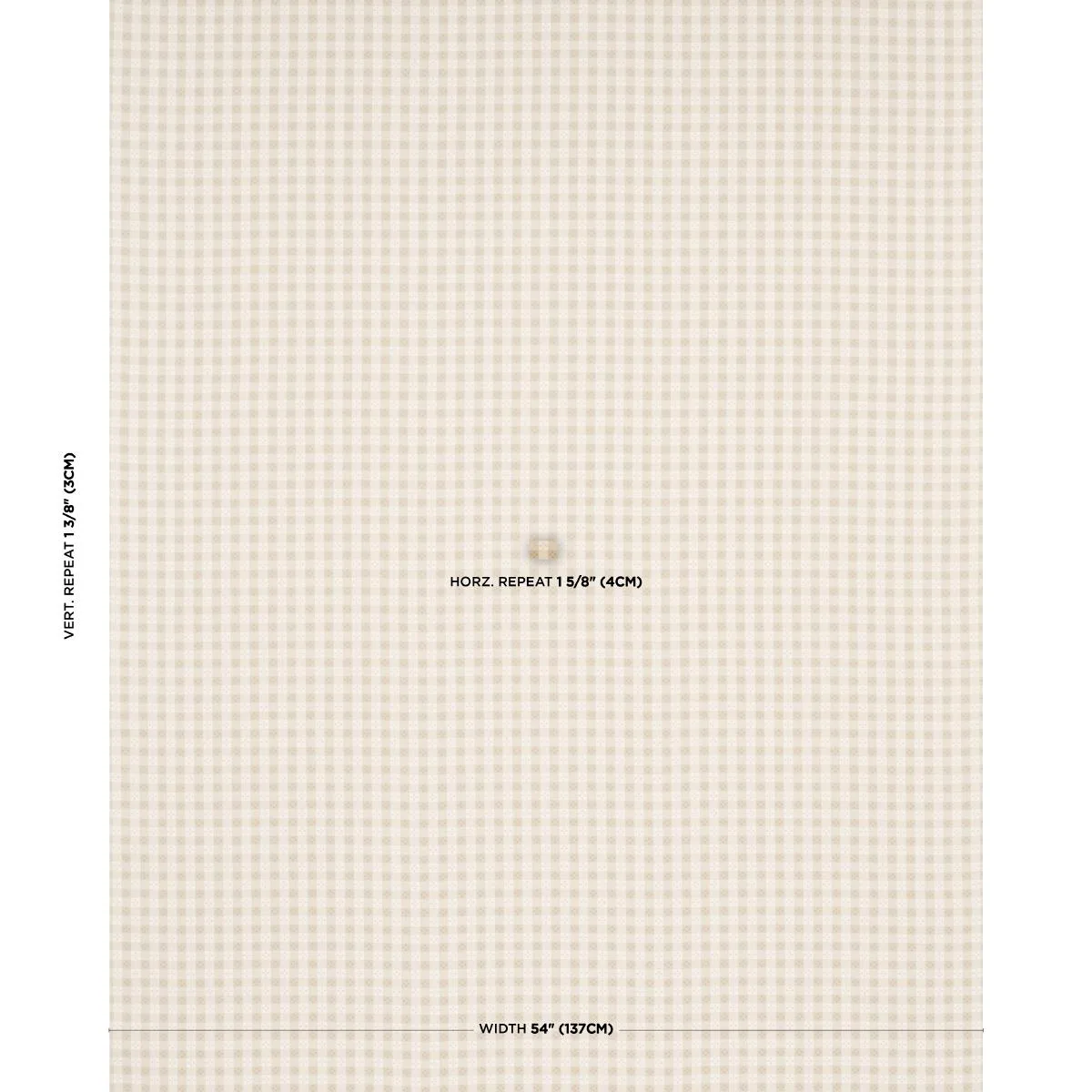 Schumacher 87130 Kit Plaid Neutral fabric swatch