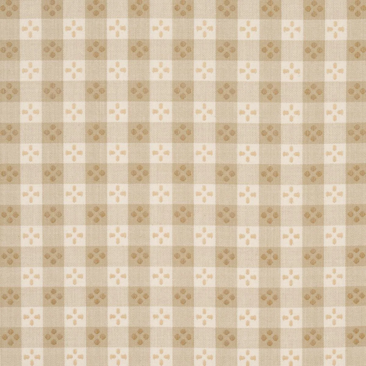 Schumacher 87130 Kit Plaid Neutral fabric swatch