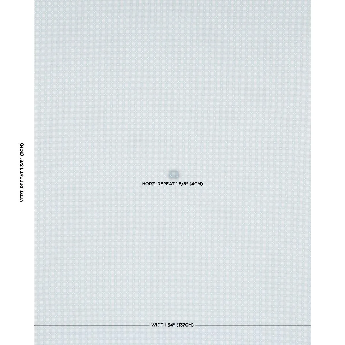 Schumacher 87132 Kit Plaid Sky fabric swatch