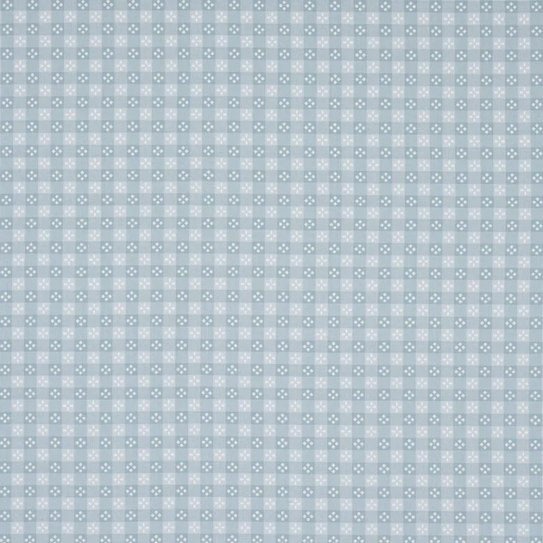 Schumacher 87132 Kit Plaid Sky fabric swatch