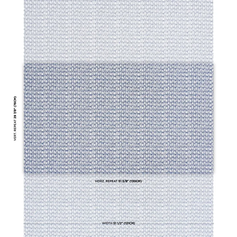Schumacher 183750 Knit Navy fabric swatch