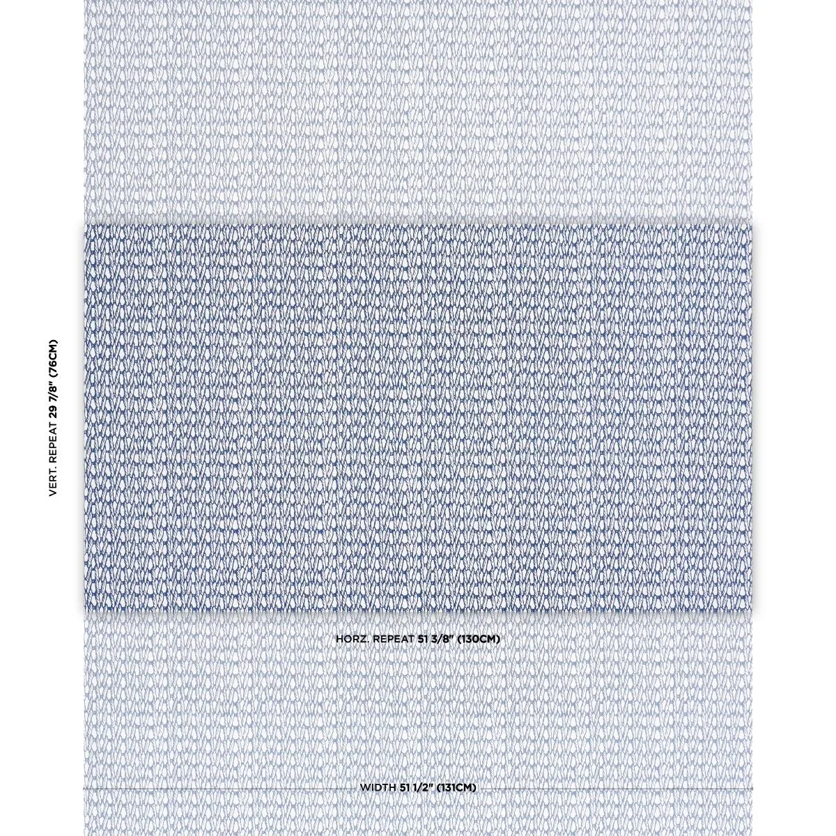 Schumacher 183750 Knit Navy fabric swatch