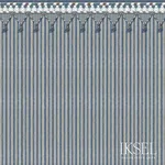 Schumacher RF712CS43 Kubilai's Tent Blue fabric swatch