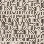 Schumacher 79760 Kudu Black fabric swatch