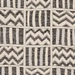 Schumacher 79760 Kudu Black fabric swatch