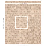 Schumacher 79761 Kudu Sand fabric swatch