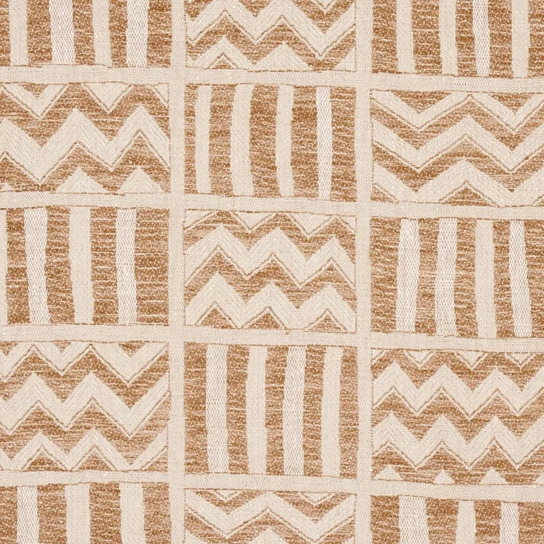 Schumacher 79761 Kudu Sand fabric swatch