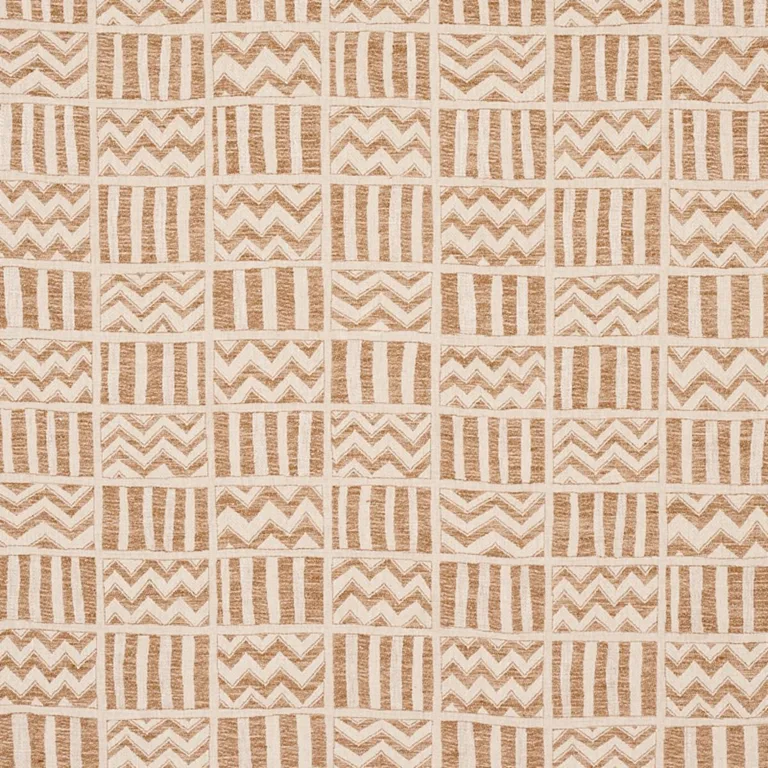 Schumacher 79761 Kudu Sand fabric swatch