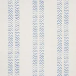Schumacher 69971 Kudu Stripe Blue fabric swatch