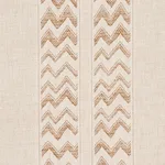 Schumacher 69972 Kudu Stripe Sand fabric swatch
