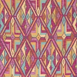 Schumacher 80280 Kuzma Magenta fabric swatch