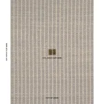 Schumacher 86680 Kyara Handwoven Brown & Black fabric swatch