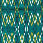 Schumacher 79531 Kyoto Trellis Emerald fabric swatch