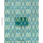 Schumacher 79531 Kyoto Trellis Emerald fabric swatch