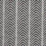 Schumacher 182005 La Jolla Indoor/Outdoor Black fabric swatch