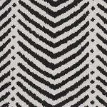 Schumacher 182005 La Jolla Indoor/Outdoor Black fabric swatch