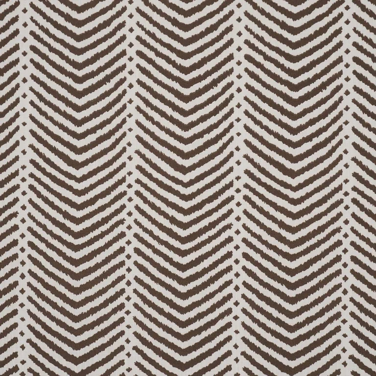 Schumacher 182004 La Jolla Indoor/Outdoor Brown fabric swatch