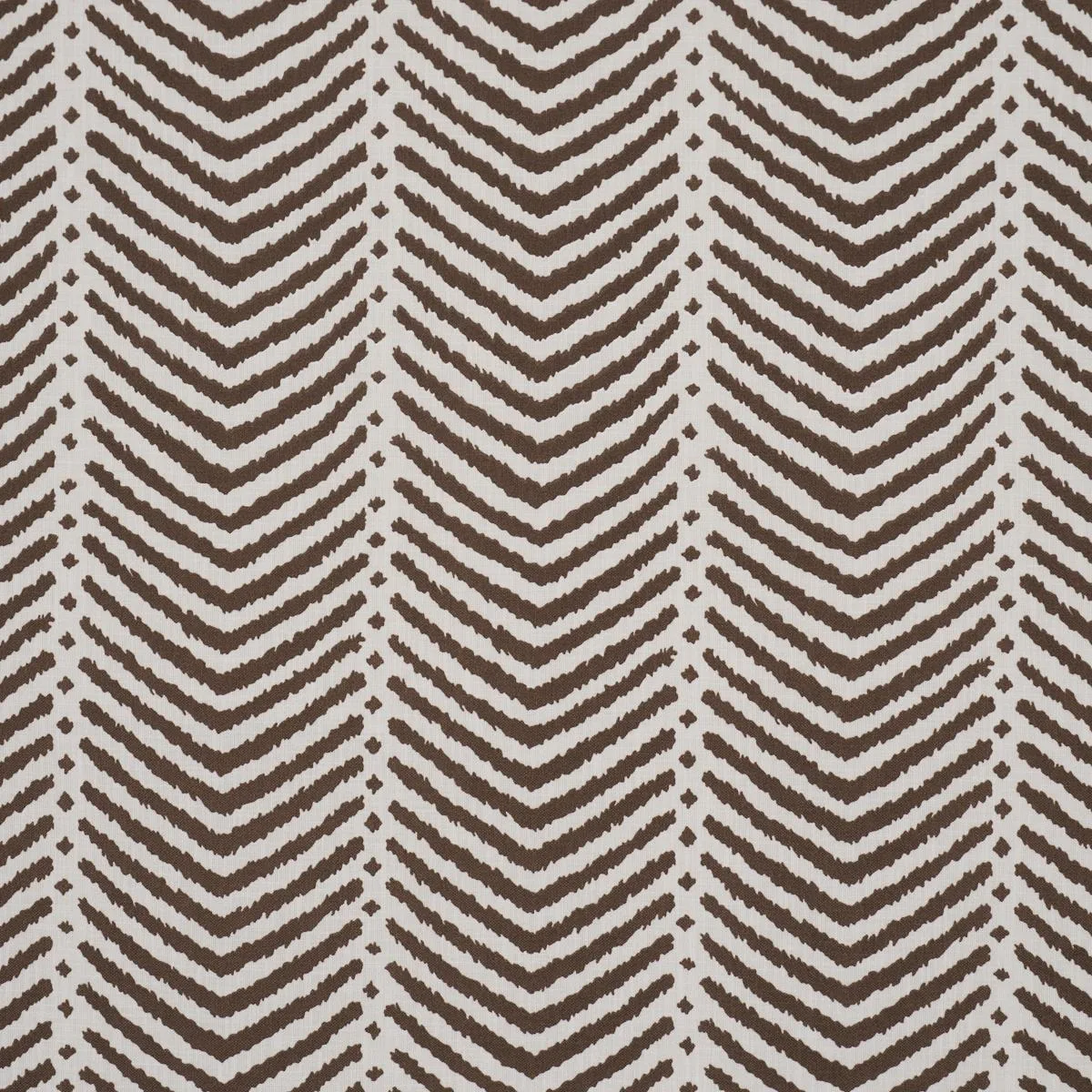 Schumacher 182004 La Jolla Indoor/Outdoor Brown fabric swatch