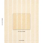Schumacher 182001 La Jolla Indoor/Outdoor Marigold fabric swatch