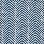 Schumacher 182003 La Jolla Indoor/Outdoor Navy fabric swatch
