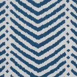 Schumacher 182003 La Jolla Indoor/Outdoor Navy fabric swatch