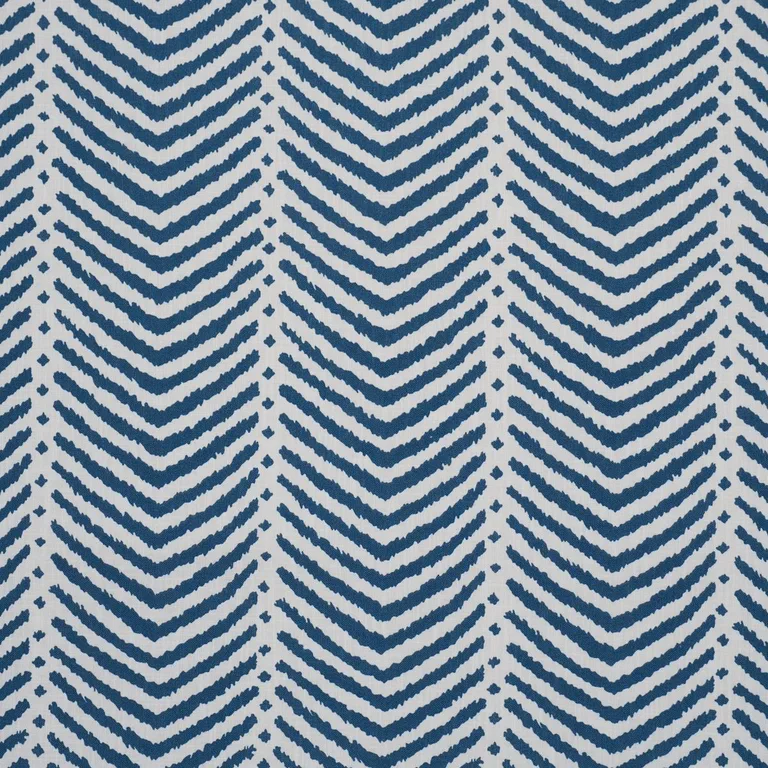 Schumacher 182003 La Jolla Indoor/Outdoor Navy fabric swatch