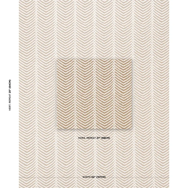 Schumacher 182000 La Jolla Indoor/Outdoor Wheat fabric swatch
