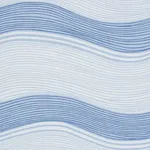Schumacher 177351 La Marea Blue fabric swatch
