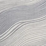 Schumacher 177350 La Marea Grey fabric swatch