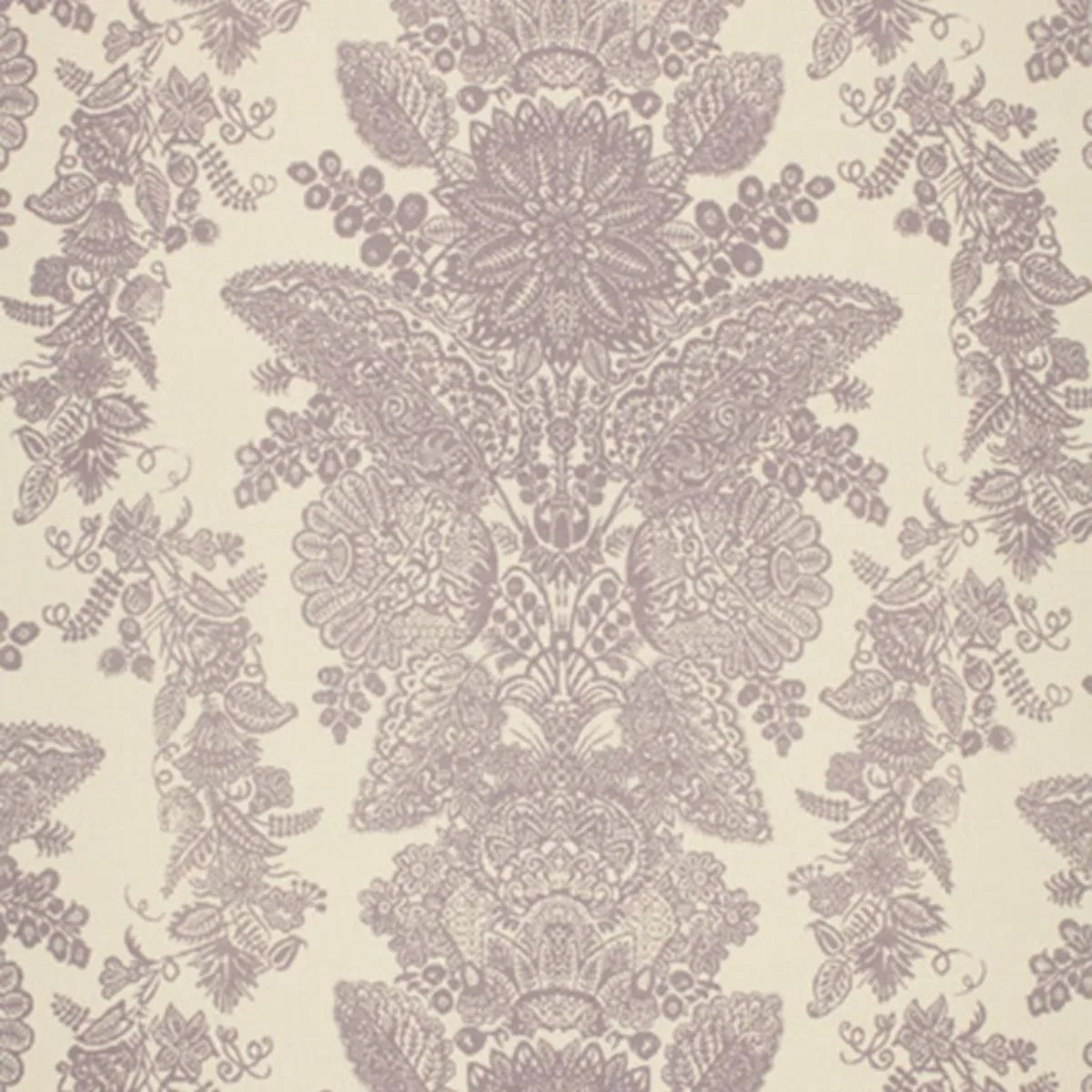 Schumacher 2643832 Lace Orchid fabric swatch