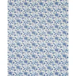 Schumacher 180251 Lafayette Botanical Cornflower fabric swatch