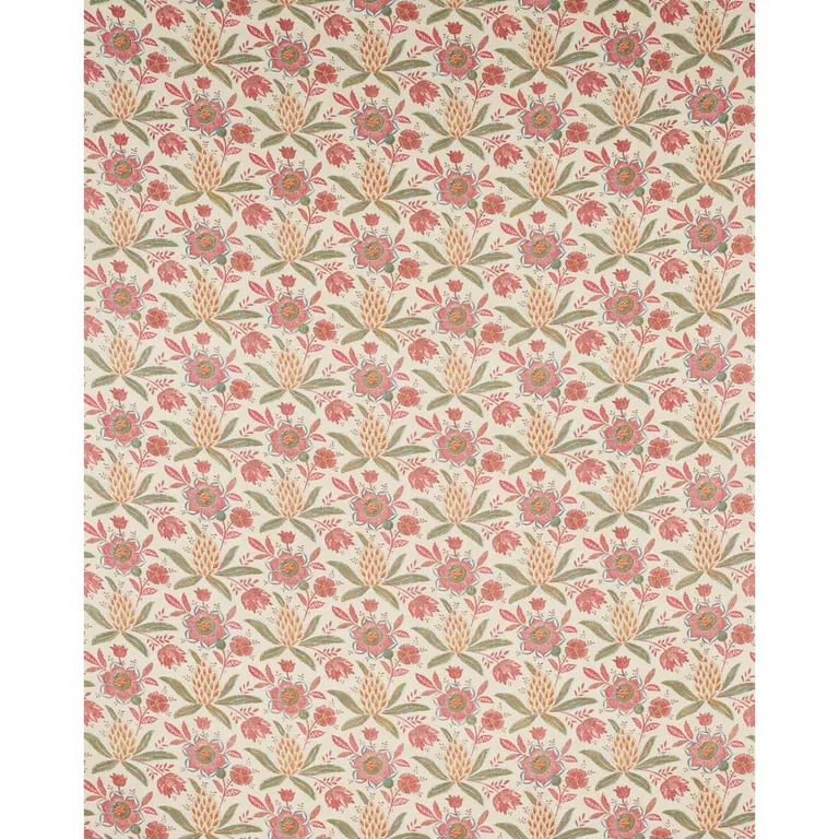 Schumacher 180250 Lafayette Botanical Document fabric swatch