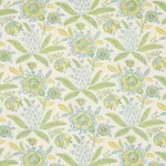 Schumacher 180253 Lafayette Botanical Moss fabric swatch