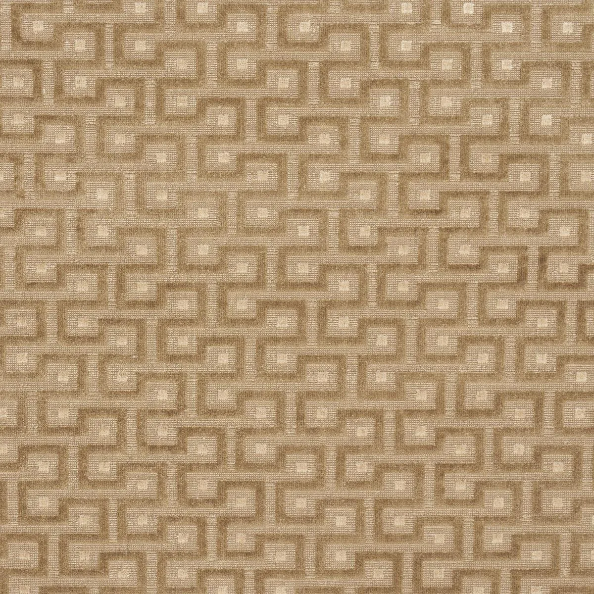 Schumacher 83292 Lalano Linen Velvet Bronze fabric swatch