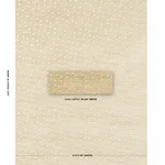 Schumacher 83291 Lalano Linen Velvet Gold Patina fabric swatch