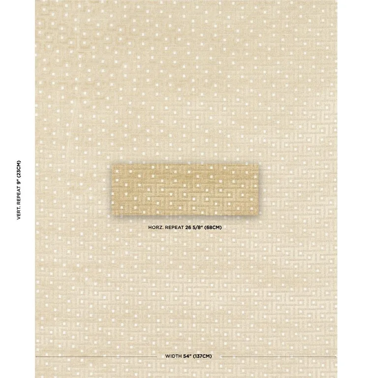 Schumacher 83291 Lalano Linen Velvet Gold Patina fabric swatch