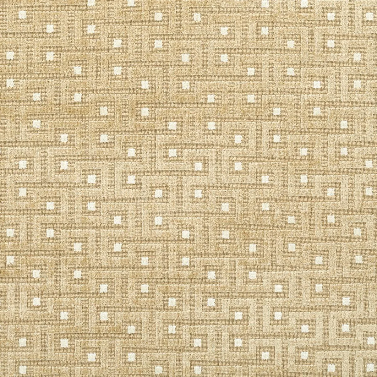 Schumacher 83291 Lalano Linen Velvet Gold Patina fabric swatch