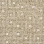 Schumacher 83290 Lalano Linen Velvet Natural fabric swatch
