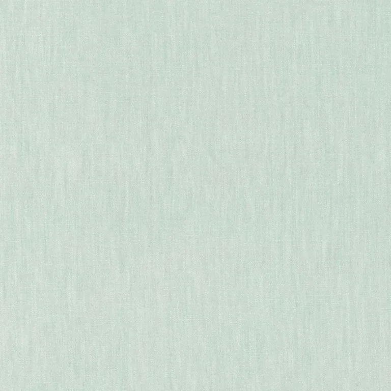Schumacher 69351 Lange Glazed Linen Aquamarine fabric swatch