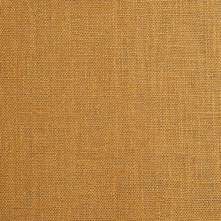 Schumacher 69368 Lange Glazed Linen Caramel fabric swatch