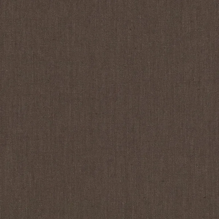 Schumacher 69338 Lange Glazed Linen Espresso fabric swatch