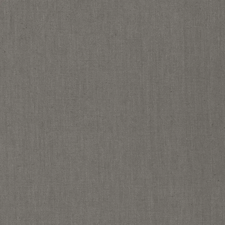 Schumacher 69340 Lange Glazed Linen Graphite fabric swatch