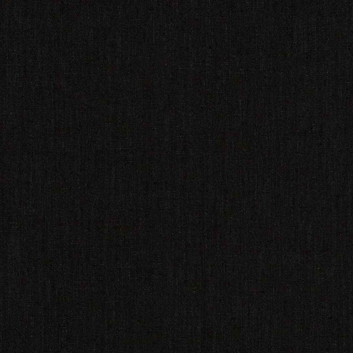 Schumacher 69341 Lange Glazed Linen Noir fabric swatch