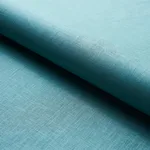 Schumacher 82685 Lange Glazed Linen Ocean fabric swatch