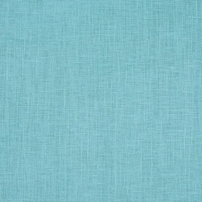 Schumacher 82685 Lange Glazed Linen Ocean fabric swatch