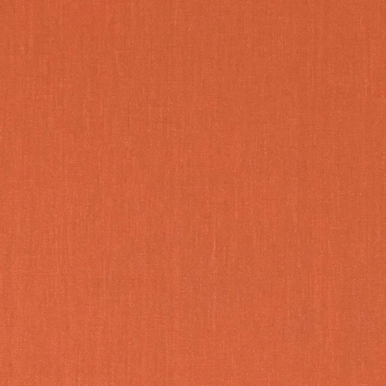 Schumacher 69359 Lange Glazed Linen Papaya fabric swatch