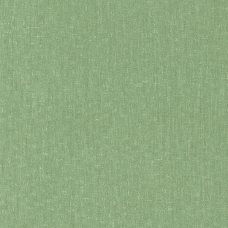 Schumacher 69353 Lange Glazed Linen Pesto fabric swatch